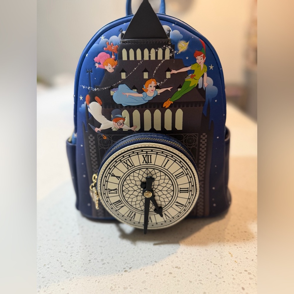 Loungefly Peter Pan Themed Backpack - Picture 1 of 6
